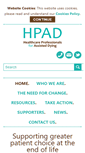Mobile Screenshot of hpad.org.uk